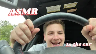 ASMR | In the Car w/ Announcement