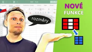 Nové rozměrové funkce v Excelu 365 - VZÍT, ZAHODIT, ROZBALIT, ZVOLITŘÁDKY, ZVOLITSLOUPCE