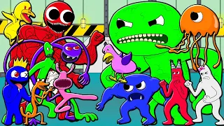 ALL SERIES GARTEN OF BAN BAN VS RAINBOW FRIENDS! Cartoon Animation