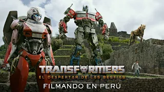 #Transformers: El despertar de las bestias | Detrás de cámaras en Perú 🇵🇪 | Compra tus boletos