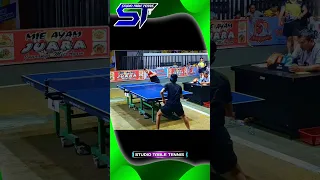 Hard Topspin From Beginners #sports #worldtabletennis #pingpong #tennis #shorts