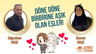 Döne Döne Birbirine Aşık olan Eşler @gizemeksi @oguzhaneksi8301 ile #cennetyuvamız söyleşimiz...