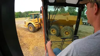 Finish Grading The Pond Dam Repair