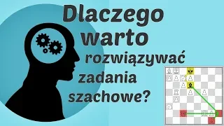 SZACHY 105# Dlaczego warto rozwiązywać zadania szachowe? Jak grać lepiej w szachy? Szachowy progres