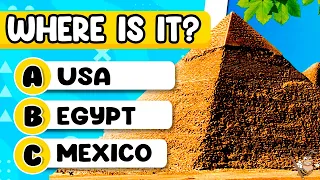 🌎 Guess the Country by its Monument 🤔🧠 Guess The Country By Its Famous Places