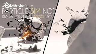 How I use the NEW simulation nodes to create particles | BLENDER 3.6