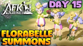 F2P Journey | Florabelle Comes Home And Supreme Cecia | Day 15 | AFK Journey