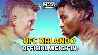 UFC Orlando: Thompson vs. Holland Official Weigh-In LIVE Stream | MMA Fighting