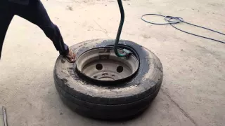 วิธีเปลี่ยนยางเรเดียลรถสิบล้อ tire change