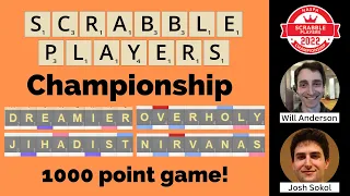 2022 Scrabble Players Championship Game 20