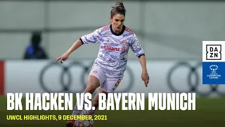 HIGHLIGHTS | BK Häcken - Bayern Munich -- UEFA Women's Champions League 2021-2022 (Deutsch)
