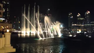 Mall Of Dubai Fountain Show 2015
