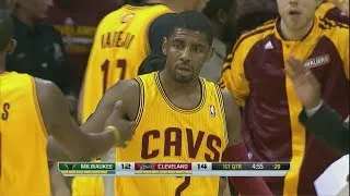 Kyrie Irving Full Highlights 2013.12.20 vs Bucks - 39 Pts,6 Asissts,4 Blks