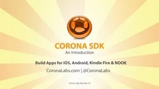 Introduction to Corona SDK