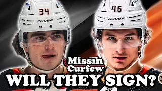 Will Zegras and Drysdale sign with the Anaheim Ducks? | Missin Curfew Ep 218