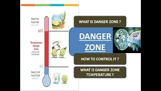 WHAT IS DANGER ZONE IN FOOD TEMPERATURE in Hindi | all information about danger zone