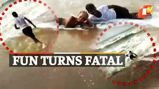 Fun Turns Into Hazard | Man Swept Away In Puri Beach | OTV News