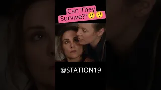 Can They Survive This Moment???😮 Maya and Carina #maya #carina #station19