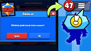 BUGÜN HERKESE ÜCRETSİZ VERİLECEK 47 ÖDÜL🎁 YENİ KOSTÜM🔥 Brawl Stars