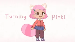 🌸Turning Pink || Animation Meme || Turning Red || Gacha Club