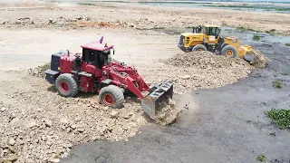 Best Technique Landfill Saving Energy Large Capacity Wheel Loader To Spreading Rock Dirt