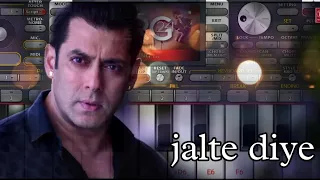 Jalte Diye | ORG Piano Cover | karaoke mixed | ORG Piano 2024