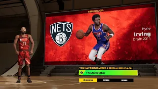 How to make Brooklyn NETS Kyrie ‘The Ankletaker’ Irving’s official replica build on NBA2K23!