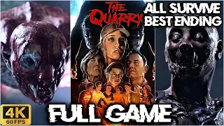 The Quarry FULL Game Walkthrough (Best Ending, Everyone Lives, Caleb Alive) Best Choices