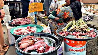 Pasar Pagi Kelantan - Geting, Pengkalan Kubor | Malaysia Morning Market Tour #food #foodvideo