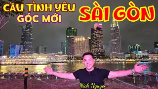 CẦU TÌNH YÊU NGẮM CẢNH SÀI GÒN TUYỆT ĐẸP - CHƠI LÔ TÔ THÚ VỊ BÊN CÔNG VIÊN BỜ SÔNG || Nick Nguyen