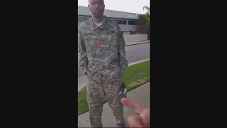 Fake Soldier Gets Called Out By Army Veteran