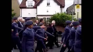 robin gibbs funeral procession