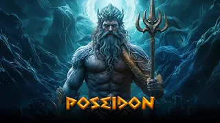 POSEIDON Ancient God of the Seas and Earthquakes of Greek Mythology