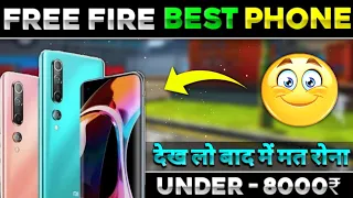 Top 5 Best Budget Gaming Phone For Free Fire Under 8000 | Free Fire Best Mobile Phone In 2021