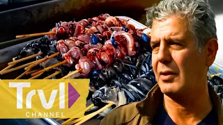 Anthony Eats EVERY Part of an Eel in Tokyo | Anthony Bourdain : No Reservations | Travel Channel