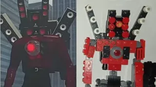 Lego Titan Speakerman make (full)