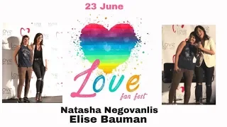 Elise Bauman & Natasha Negovanlis | LoveFanFest - Day two