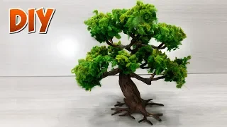How to make trees for models and dioramas.