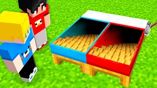 7 ESCONDERIJOS SECRETOS em baixo da CAMA no Minecraft!