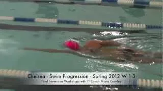 Chelsea Swim Progression - TI Spring Session 2012 - Weeks 1- 3