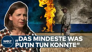 GÖRING-ECKARDT IN ODESSA: "Es ist Getreide für die Welt, es geht um den Welthunger" | WELT Interview