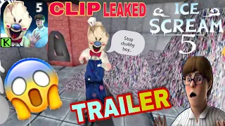 Ice Scream 5 Starting Intro Cut Scene Leaked With Dump Room Revealed || Ice Scream 5 Trailer