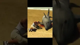 GTA V FRANKLIN SAVING Dolphin FROM MICHAEL  #youtubeshorts