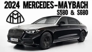 ALL NEW 2024 MERCEDES-MAYBACH S580 & S680 --- PRICING, FIRST LOOK, & SPECS REVEALED!