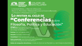 Derechos humanos y discriminación/ Conferencia Magistral: Dr. Jesús Rodríguez Zepeda (UAM - I)