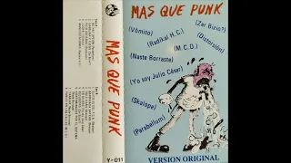 MÁS QUE PUNK (K7, 1988)