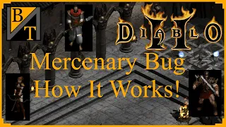 Diablo 2 Mercenary Bug And How It Works! (Doesn’t Work In D2R)