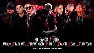 Nio Garcia Ft.Farruko, Baby Rasta, Bryant Myers, Darkiel, Lary Over,  – La Mia (Remix) | Reggaeton