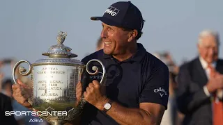 Phil Mickelson becomes oldest major winner with riveting PGA Championship win | SportsCenter Asia