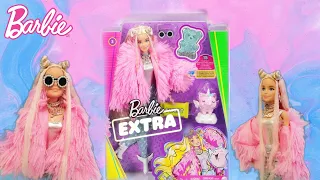 Распаковка куклы Barbie Extra.
